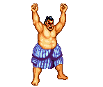 E. Honda - Street Fighter II: The World Warrior / Street Fighter II Turbo: Hyper Fighting