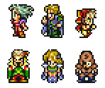 Characters 1 - Final Fantasy VI Advance