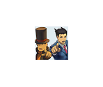 HOME Menu Icons and Banners - Professor Layton vs. Phoenix Wright: Ace Attorney
