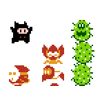 Super Mario Bros 2 Enemies (Super Mario Bros. 1 NES-Style) - Mario Customs