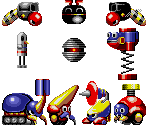 Badniks (Sonic Chaos, Genesis-Style) - Sonic the Hedgehog Customs