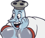 Chef Saltbaker (Saltbaker's Bakery) - Cuphead: Don't Deal With the Devil!