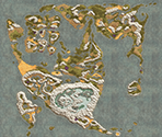 DQ2 World Map - Dragon Quest I and II HD-2D Remake