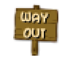 Exit Sign - Meeblings 2