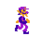 Waluigi (SMB1-Style) - Mario Customs