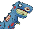 T-Rex (Zombie Skin) - Pocket God