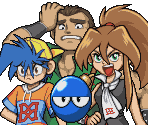 Large Character Sprites (Story Mode) - Bakukyuu Renpatsu!! Super B-Daman (JPN)