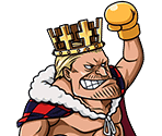 #1564 - The Fighting King, Elizabello II - Kingdom of Prodence - One Piece: Treasure Cruise