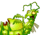 Locust Queen (Zombie Skin) - Pocket God