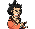 #1576 - Kin'emon - Wano Country Samurai - One Piece: Treasure Cruise