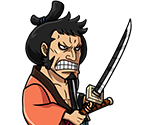 #1577 - Foxfire Kin'emon - Wano Country Samurai - One Piece: Treasure Cruise