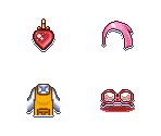 Mama's Accessories and Outfits Icons - Cooking Mama 2: Dinner With Friends