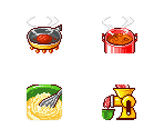 Cooking Step Icons - Cooking Mama 3: Shop & Chop