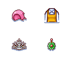 Mama's Accessories and Outfits Icons - Cooking Mama 3: Shop & Chop