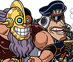 #4551 - Burgess & Shiryu - Leading Might and Invisibility - One Piece: Treasure Cruise