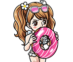 #5047 - Charlotte Pudding - Devilish White Swimsuit - One Piece: Treasure Cruise