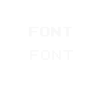 Fonts - Contra: Hard Corps