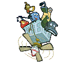 General Sprites - The Brave Little Toaster Goes to Mars: Laundry Lander