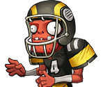 Quarterback Zombie - Plants vs. Zombies 3: Zombie Farm