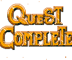 Quest Complete Message - April Grove