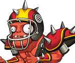 Wildness Football Zombie - Plants vs. Zombies 3: Zombie Farm