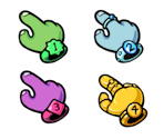 Player Cursors - Heartwood Heroes