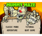 Main Menu - Mummy Maze Deluxe
