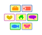 UI Elements - Animal Crossing: Wild World
