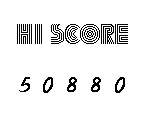 Hi-Score & Continue Screen - Hero Kid