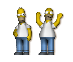 Minigame Character Select - The Simpsons: Hit & Run