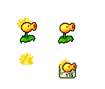 Fire Peashooter (DS-Style) - Plants vs. Zombies Customs