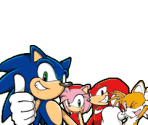 Title Screen & Character Profiles - Sonic no 7 Narabe