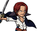 #4559 - Red-Haired Shanks - Emperor Witnessing the End of the World - One Piece: Treasure Cruise