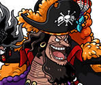 #4561 - Blackbeard - Emperor Advancing to His Ambition - One Piece: Treasure Cruise