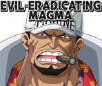 #4569 - Sakazuki - Navy Fleet Admiral Glaring in Silence - One Piece: Treasure Cruise