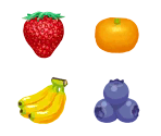 Fruits - Mamegoma: Happy! Sweets Farm (JPN)
