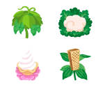Ingredients - Mamegoma: Happy! Sweets Farm (JPN)