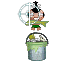 Chum Bucket and Shark's Laser - Pocket God