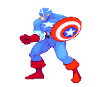 Captain America - Marvel vs. Capcom 2: New Age of Heroes