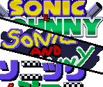 Title Screen Logos - Sonic & Johnny (Hack)