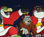 Christmas Cards - BROK - Natal Tail, A New Christmas