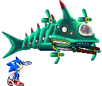 Egg Fish (Disassembled) - Sonic Unleashed