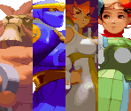 Fighter Select / Continue - Red Earth