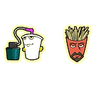 Health Icons - Aqua Teen Hunger Force Zombie Ninja Pro-Am