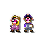 Wario and Waluigi (Super Mario World-Style, Expanded) - Wario Customs