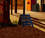 Catus Gas Station (dusk) - Art of Fighting 3