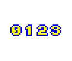 Debug Font - Virtua Racing Deluxe