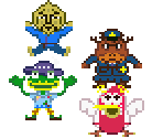Parappa The Rapper 1 Teachers (Parappa 2 ~ Food Court Style) - PaRappa the Rapper / Um Jammer Lammy Customs