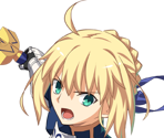 Saber - Melty Blood: Type Lumina