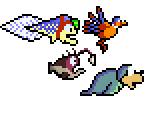 Parry, Clapper, Glimmer and Lightfish (Super Mario World-Style) - Donkey Kong Customs